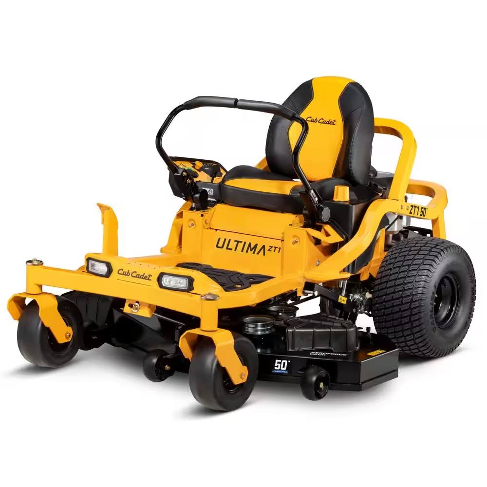 Ultima ZT1 50 in Fabricated Deck 25HP V-Twin Kohler 7000 Series Engine Dual Hydro Drive GAS Zero Turn Riding Lawn Mower