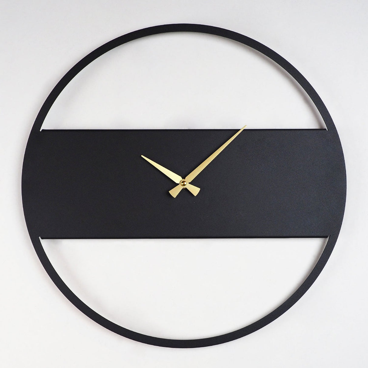 Stripe Metal Wall Clock - APS103