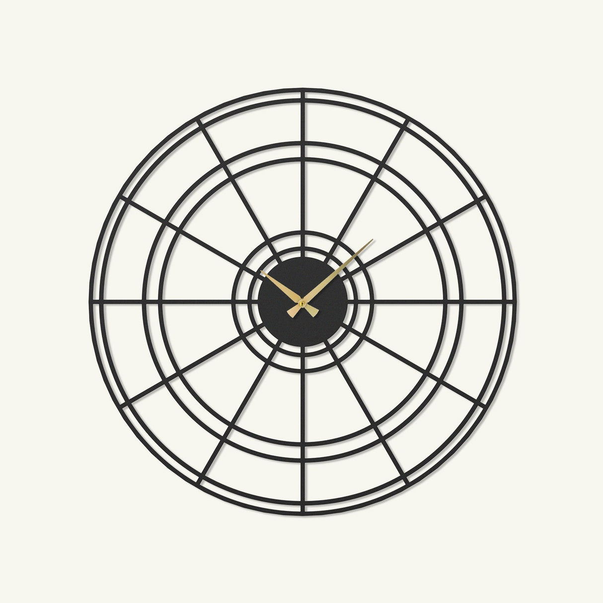 Chronometry Metal Wall Clock - APS026