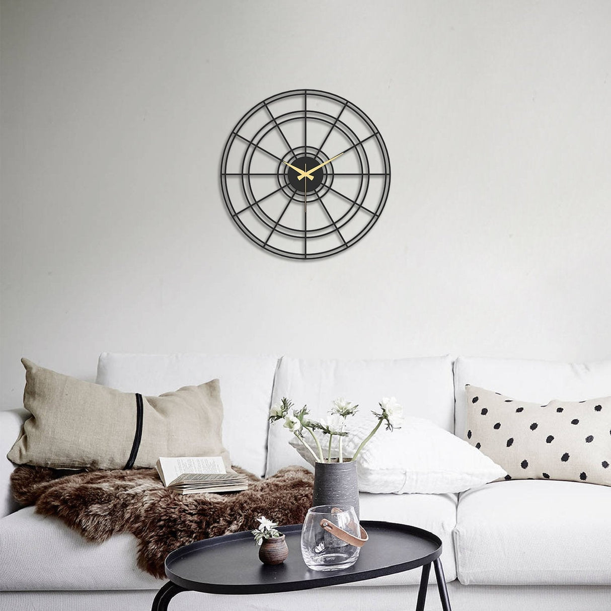 Chronometry Metal Wall Clock - APS026