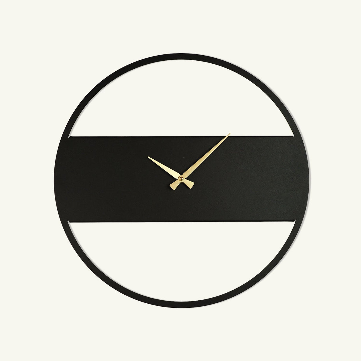 Stripe Metal Wall Clock - APS103