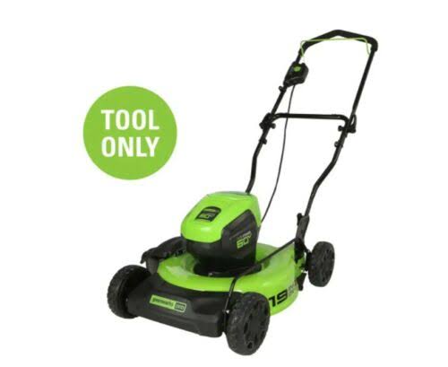Greenworks Pro 19 in. 60V Battery Cordless 2-in-1 Lawn Mower with 5.0 Ah Battery with Charger