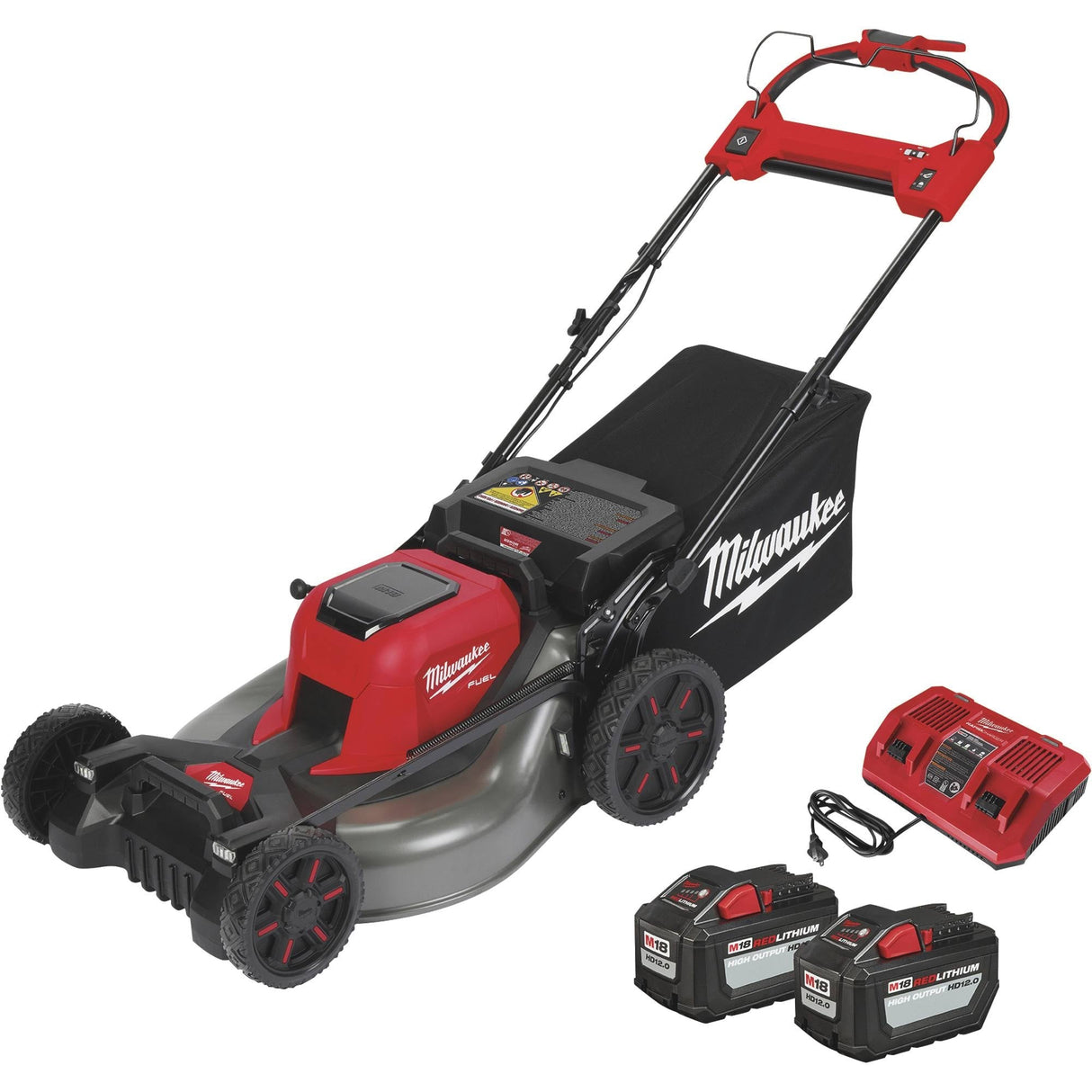 Milwaukee M18 FUEL 21" Self-Propelled Cordless Lawn Mower Kit