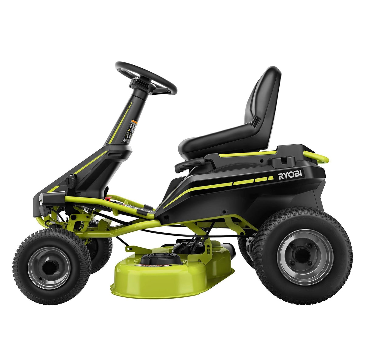 Ryobi 30 in. 48-Volt Brushless Electric Riding Mower - Mow Your Lawn Effortlessly with Zero Emissions