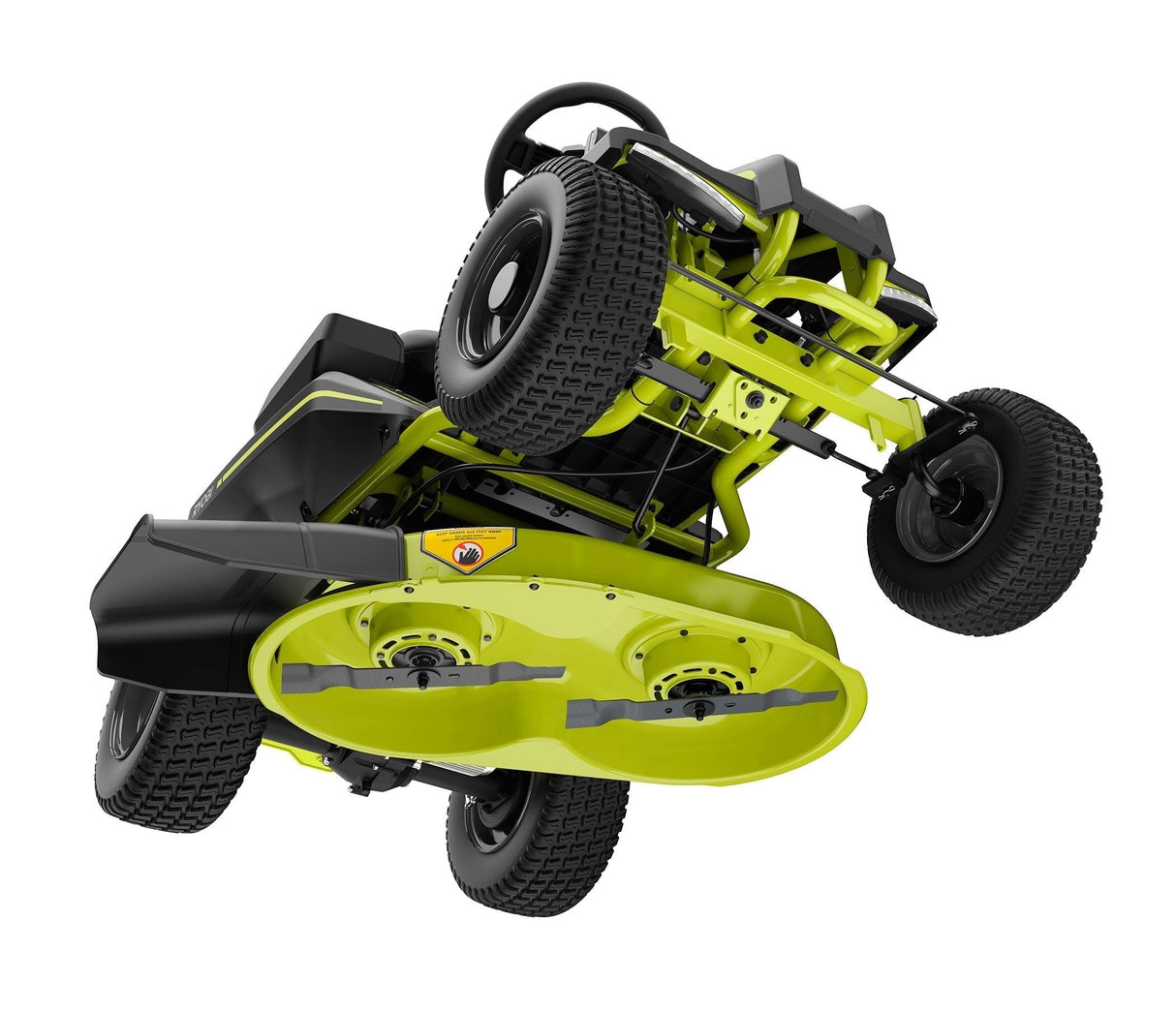 Ryobi 30 in. 48-Volt Brushless Electric Riding Mower - Mow Your Lawn Effortlessly with Zero Emissions