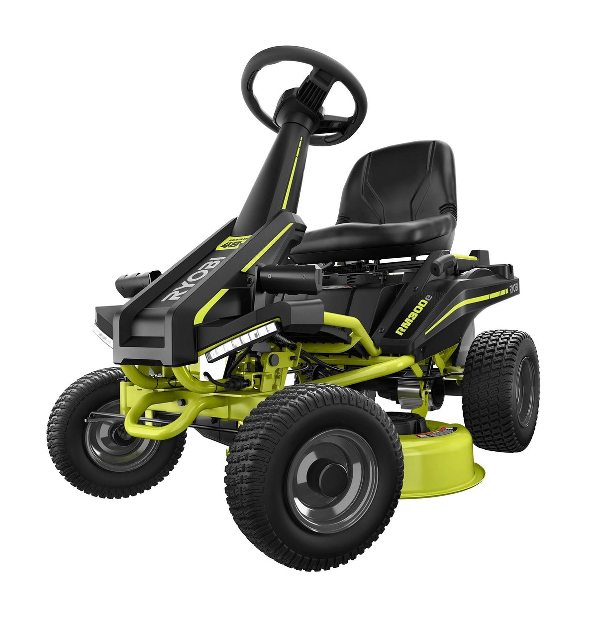 Ryobi 30 in. 48-Volt Brushless Electric Riding Mower - Mow Your Lawn Effortlessly with Zero Emissions