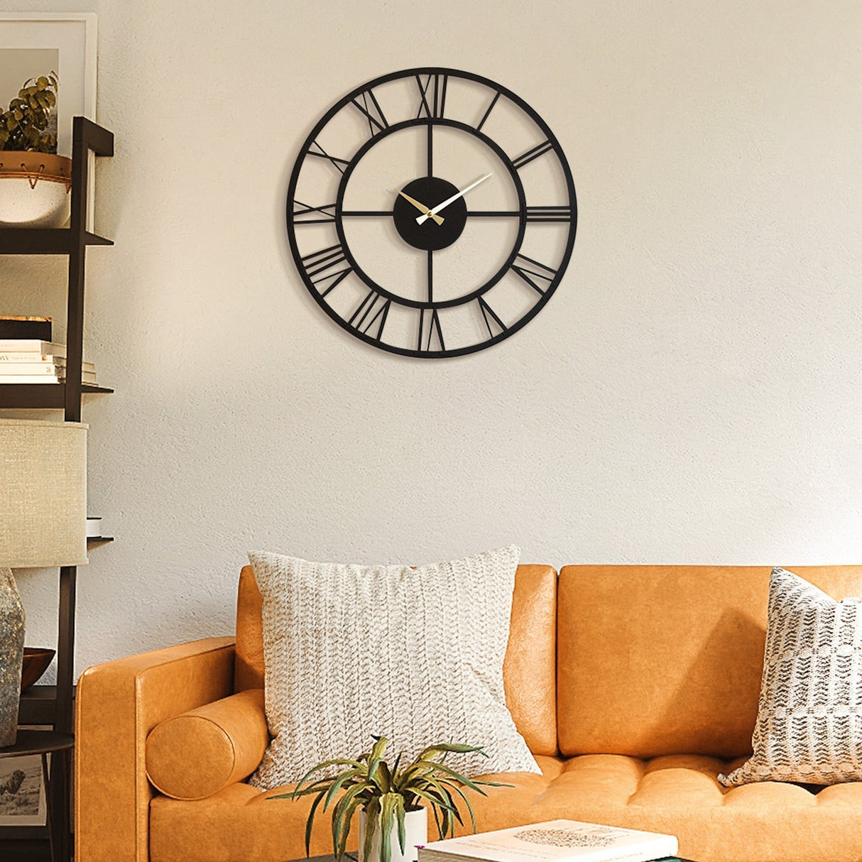 Roman Metal Wall Clock - APS035