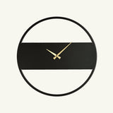 Stripe Metal Wall Clock - APS103