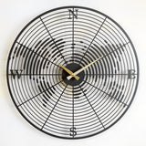 Coordinate Metal Wall Clock - APS018