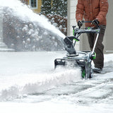 EGO POWER+ Snow Blower 21″ Dual Power Steel Auger with Two 5.0Ah Batteries